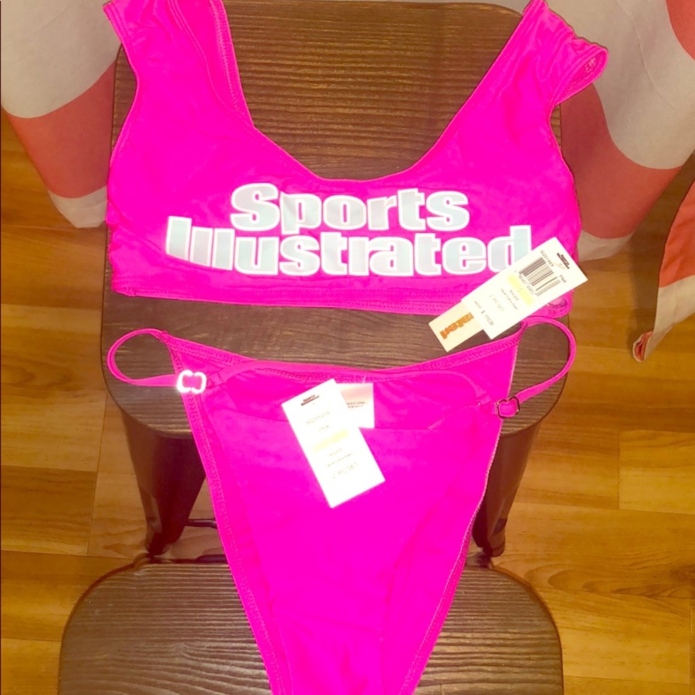 Sports Illustrated pink swimsuit